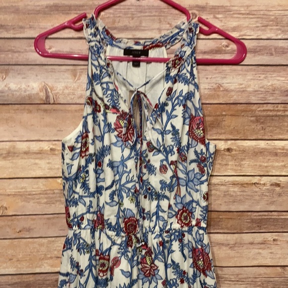 J Crew Point Sur Ruffle Maxi Dress ASO Pippa Middleton - Picture 4 of 7